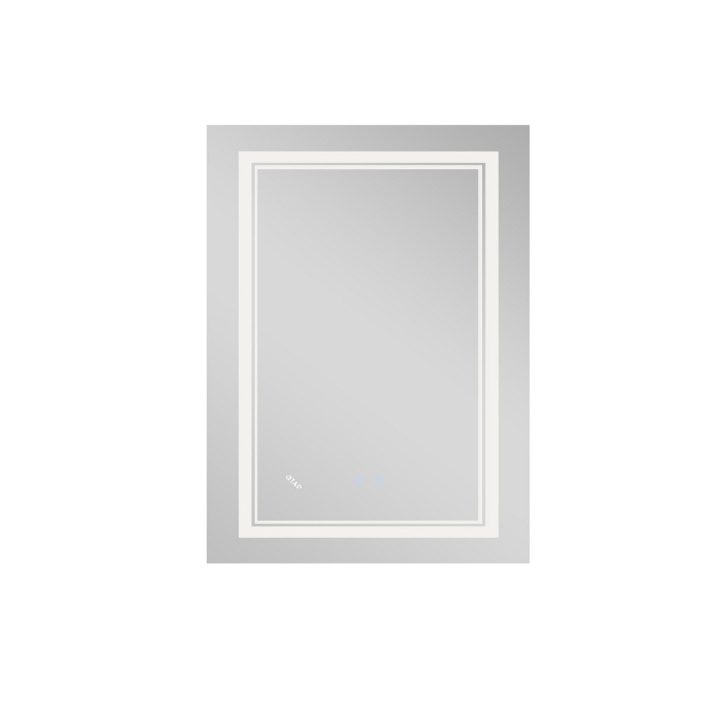 Зеркало Qtap Cardinal 600х800 с LED-подсветкой Touch, с антизапотеванием, с диммером, рег. темп. цвета (3000-6500K) QT0478C6080 Киев - изображение 3