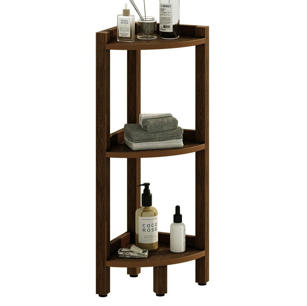 Стеллаж угловой для ванной 