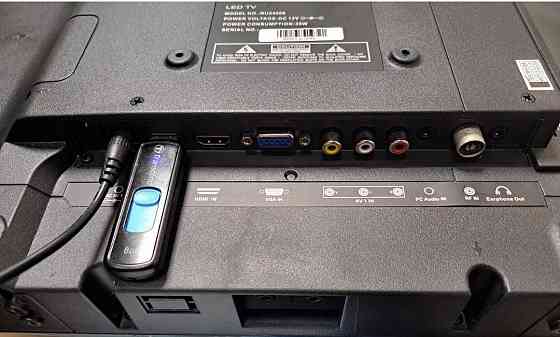 Телевізор SlimTV+T2 24 дюйми 12/220 V FULL HD/USB/HDMI LED Київ