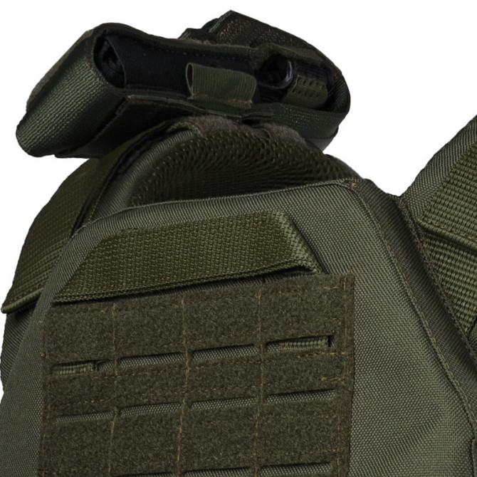 Плитоноска тактична Warmor Gen.3 Pro Max зі швидким скиданням з підсумками (Оливковий) Вінниця - фото 10
