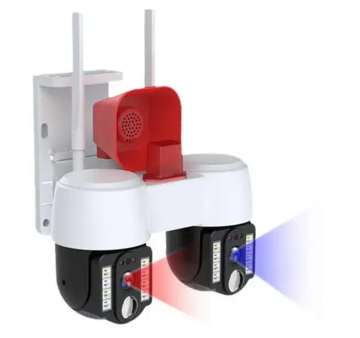 Камера відеоспостереження подвійна A2S Wi-Fi 9927, біла Вінниця - фото 1