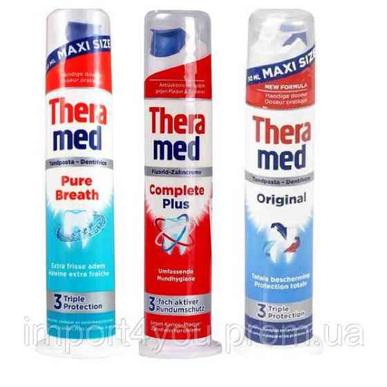 TheraMed Original зубна паста з дозатором 100ml Харків