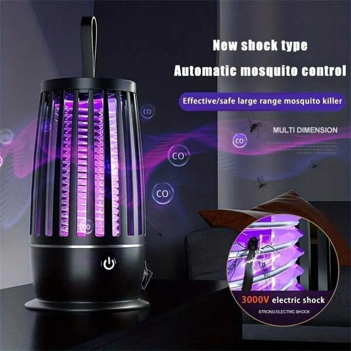 Антимоскітна лампа Mosq (Чорна, 4000mah) Николаев - изображение 4