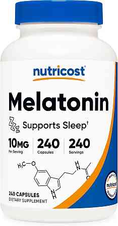 Melatonin, 10 mg, 240 Capsules Луцк