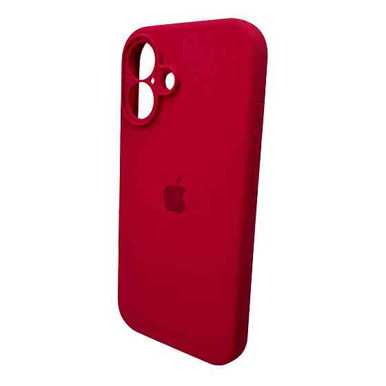 Чохол для смартфона Silicone Full Case AA Camera Protect for Apple iPhone 16 35,Maroon Київ