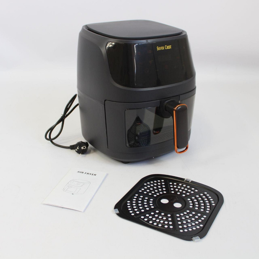 Электрический аэрогриль без масла 8л, 2400W, QF-605 / Безмасляная фритюрница / Мультипечь для кухни Киев - изображение 10