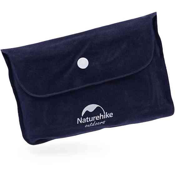 Подушка надувна Naturehike Square Inflatable NH18F018-Z, темно-блакитний Киев