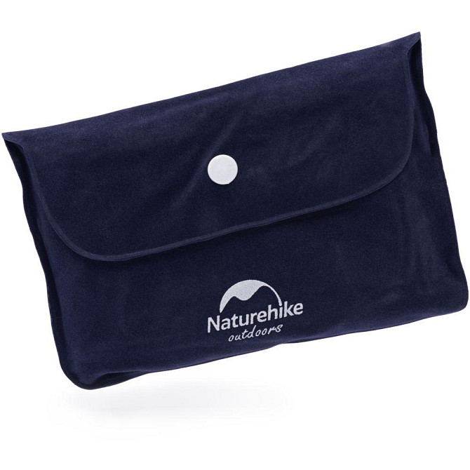 Подушка надувна Naturehike Square Inflatable NH18F018-Z, темно-блакитний Киев - изображение 3