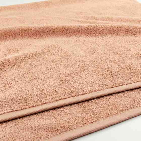 Набор махровых полотенец 2шт GM Textile 50х90см, 70х140см 400г/м2 (Темно-Бежевый) Сумы