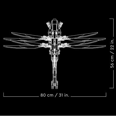 Конструктор LEGO Icons Дюна. Королівський орнітоптер Атрідів 1369 деталей (10327) Вінниця - фото 10
