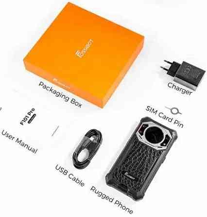 Смартфон Oukitel FOSSIBOT F101 Pro кожа крокодила 10600mAh 8/128Gb NFC Київ