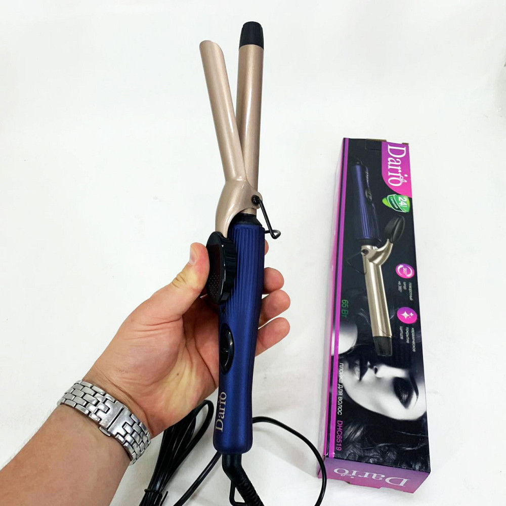 Щипці для укладання та завивки DARIO DHC6519 65 Вт, Щипці гофре для об'єму волосся YI-67 Київ - фото 8