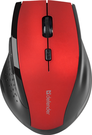 Миша Defender Accura MM-365 Wireless Red (52367) (6414727) Київ