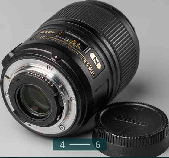 Объектив: NIKON NIKKOR 60mm. 2.8G Macro FX. Киев