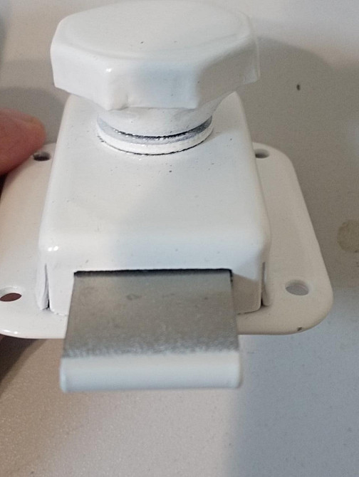 Засув для ванної кімнати білий "P-o" Київ - фото 7