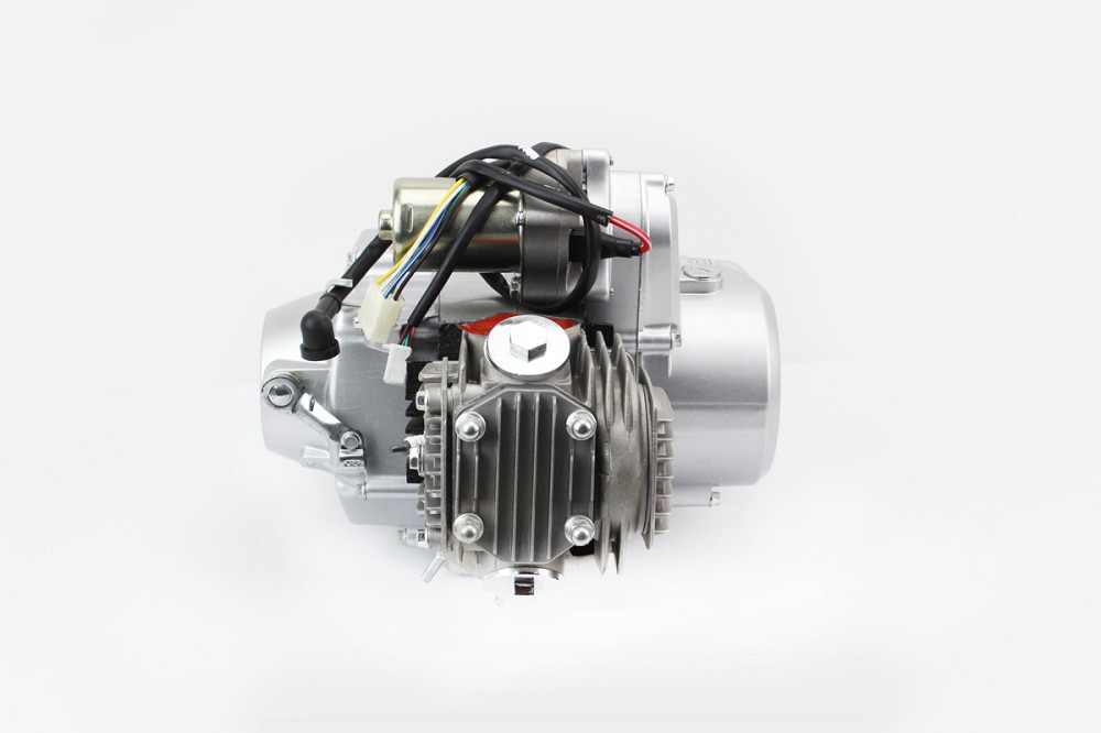 Двигун мопедний в зборі 110куб (Delta) - "механіка" + карбюратор, комутатор, котушка, реле: поворотів, стартера, напруги (без нап. KANUNI) Киев - изображение 5