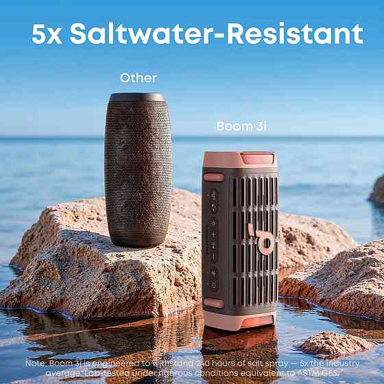 Портативна акустика Anker SoundСore Boom 3i Brown (7149473) Київ