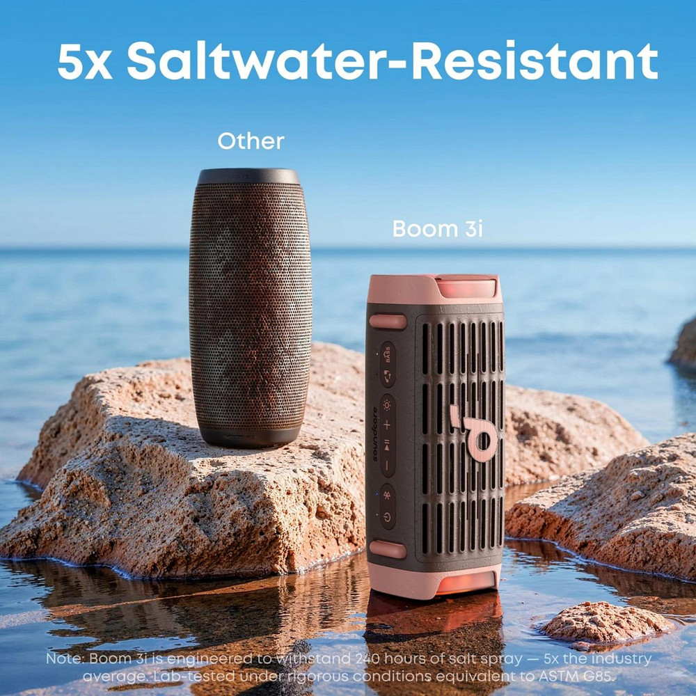 Портативна акустика Anker SoundСore Boom 3i Brown (7149473) Київ - фото 6