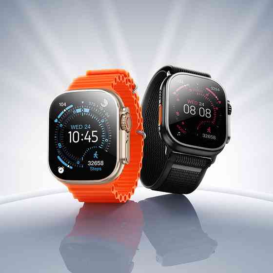 Смарт-часы HOCO Y42 Ultra 53mm. 260 mAh. IP67 Smart watch(call version) titanium gold Одесса