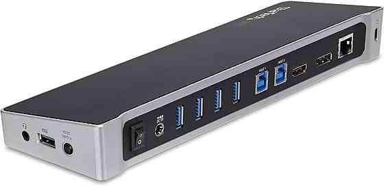 Док-станция KVM с двойным монитором StarTech.com – для двух ноутбуков – 4K – Передача файлов – Униве Днепр