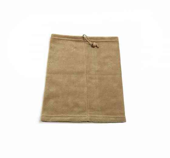 Комплект флисовый из шапки, баффа и перчаток тактический для армии ЗСУ бежевого цвета Каменец-Подольский