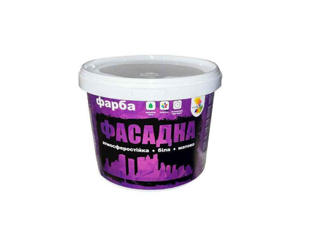 Фарба фасадна 6кг ТМ MAXX COLOR Solmir Київ - фото 1