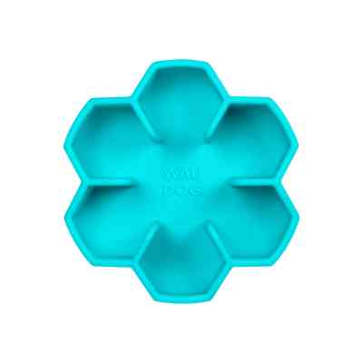 Универсальная посуда для животных WAUDOG Silicone миска для медленного питания 450 мл голубая (23532) Винница