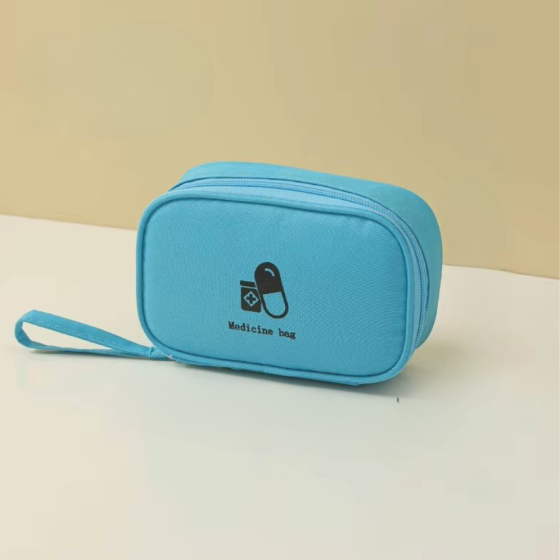 Комплект сумок для медикаментов дорожные органайзеры для путешествий,аптечки для лекарств,голубая Каменец-Подольский