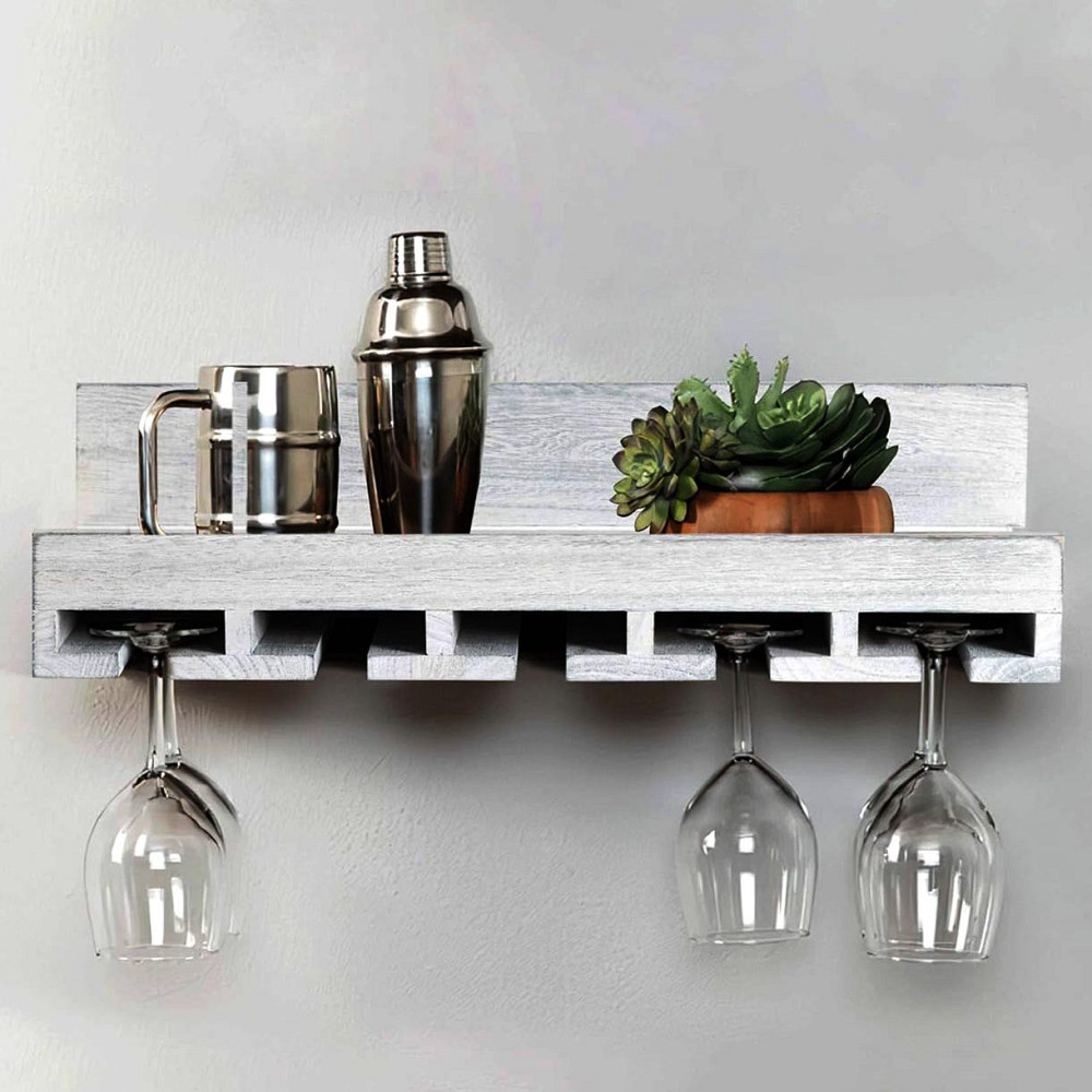 Полиця для келихів "Хефенер" шеббі Миколаїв - фото 1