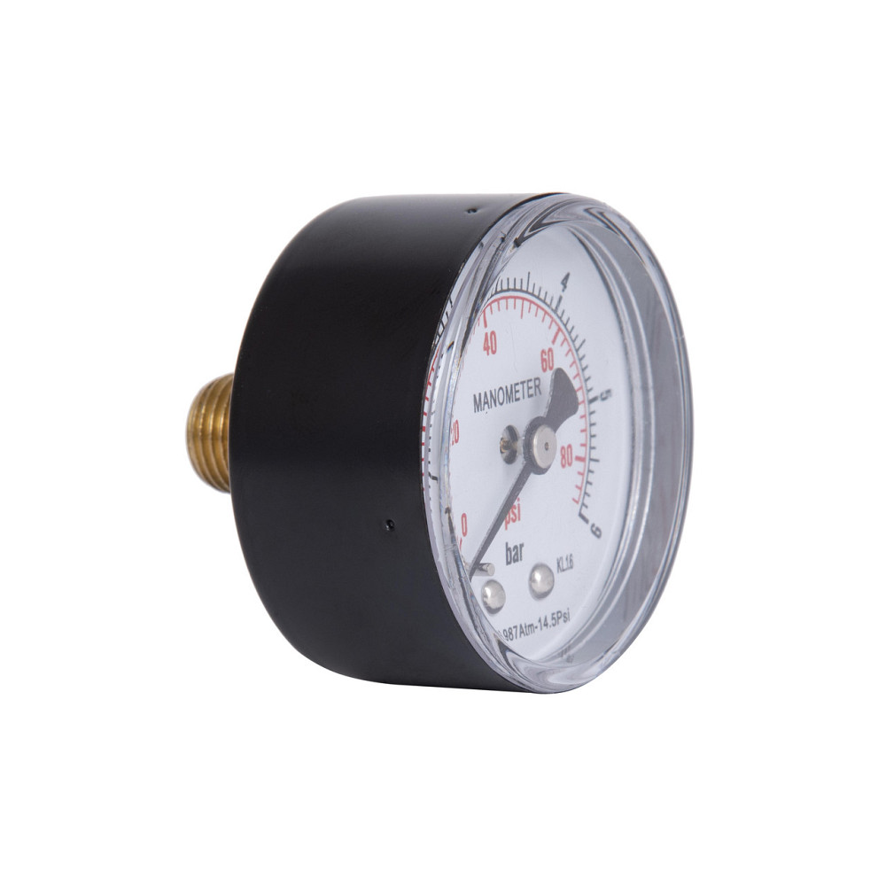 Манометр Thermo Alliance Standart 6 барів 1/4", заднє під'єднання SD1716B Київ - фото 4