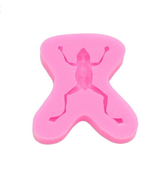 Силиконовая форма Лягушка 36 на 37 мм розовый Киев - изображение 4