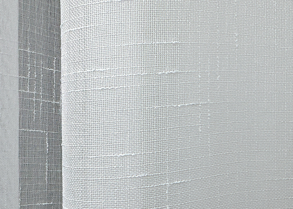 Тюль на люверсах VR-Textil 115т Льон однотонний Білий 300х270 см (47-019) Київ - фото 6
