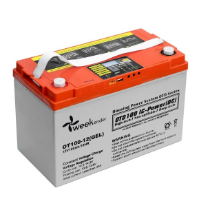 Гелевий акумулятор Weekender 100Ah 12 V C Дисплеєм Київ - фото 1
