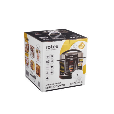 Мультиварка Rotex REPC76-B Винница - изображение 3