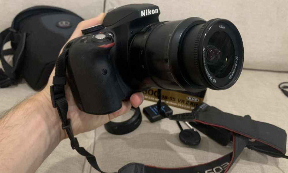 Фотоапарат: NIKON D3300, 18-55 mm. VR II Kit + DX 18-55 + акумулятори. Київ - фото 3