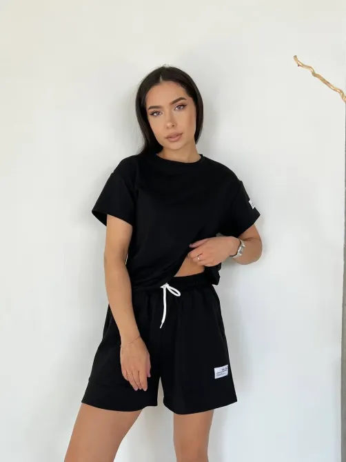 Жіночий спортивний костюм шорти та футболка Одеса - фото 15
