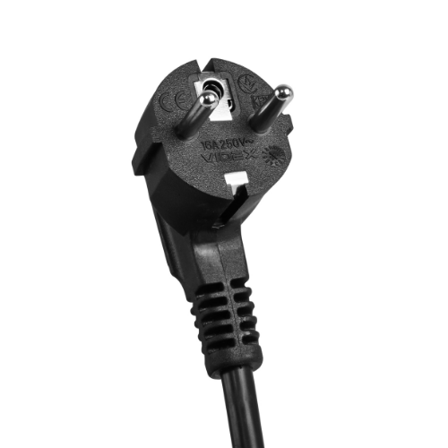 Мережевий подовжувач із заземленням 6 розеток 3м з кнопкою чорний VF-PD63G-B Oncord Videx Житомир - фото 6