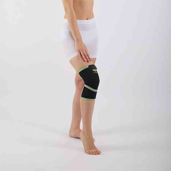 Бандаж на коліно неопреновий, компресійний з пружинами по обидва боки ORTHOPEDICS MEDICAL SMT2101, Розмір XL Кам'янець-Подільський