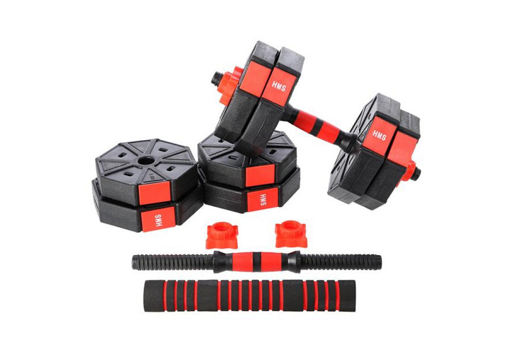 Набір композитні штанга та гантелі 15 кг HMS SGC15 Київ - фото 4