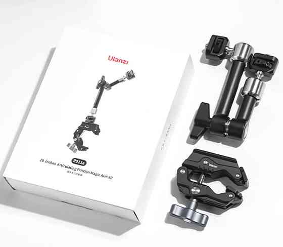 Крепление шарнирное Magic Arm с крабом NATO 1/4 3/8 25см Ulanzi R011a T018 Киев