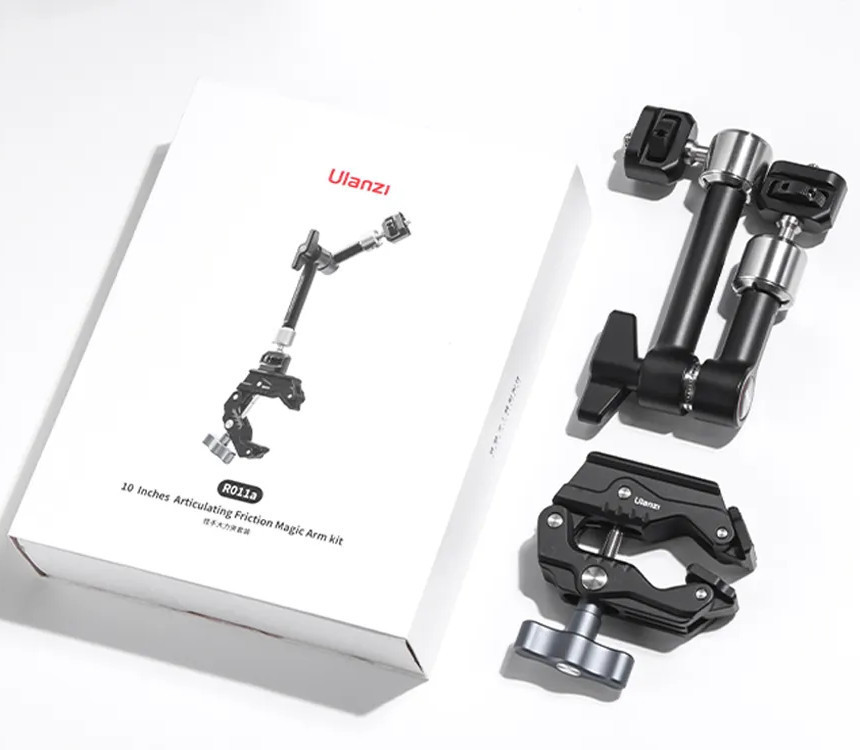 Крепление шарнирное Magic Arm с крабом NATO 1/4 3/8 25см Ulanzi R011a T018 Киев - изображение 4