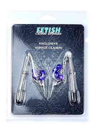 Зажимы для сосков - Fetish Boss Series Exclusive Nipple Clamps No.6 Sex Aura Киев