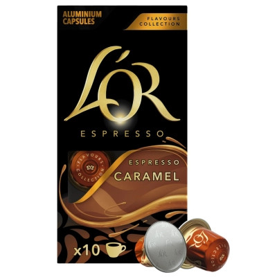 Кофе L'OR Espresso Caramel 100% Арабика в капсулах 10 шт (8711000488225) Винница - изображение 1