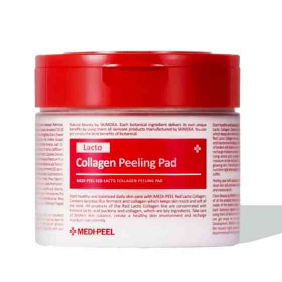 Пилинг-педы с лактобактериями Red Lacto Collagen Peeling Pad Medi-Peel 70 шт Киев