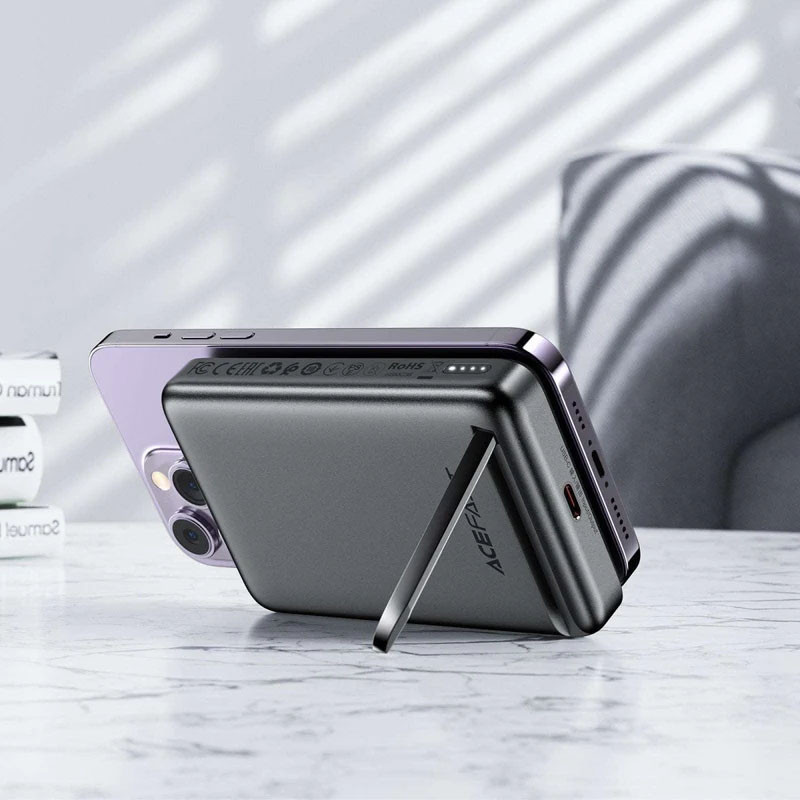 Автотримач для телефона ACEFAST D51 magnetic car holder for dashboard Black Киев - изображение 7