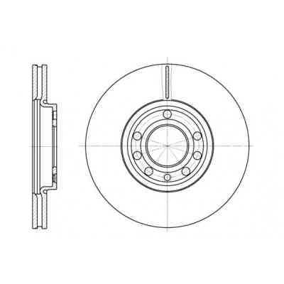 Гальмівний диск REMSA 6689.10 Вінниця