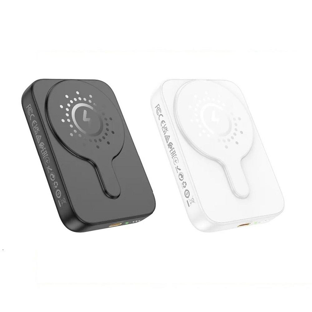 Зовнішній акумулятор HOCO J117A Esteem PD20W magnetic power bank(10000mAh) White Київ - фото 3
