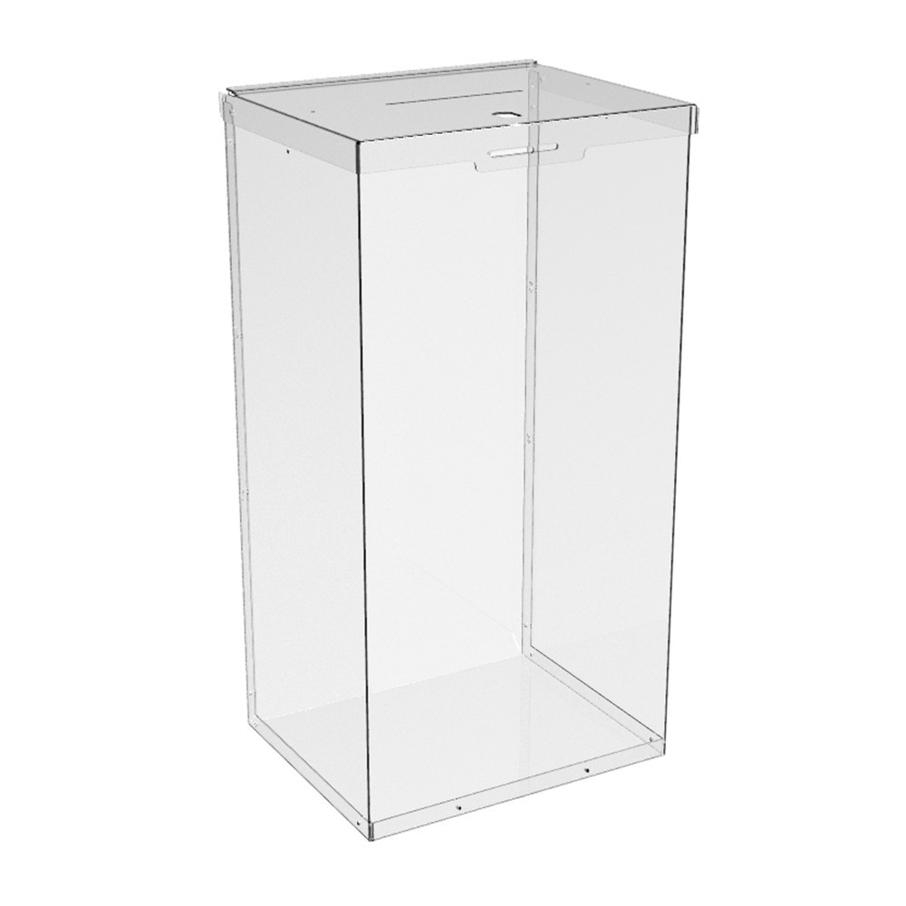 Ящик EKOSTAR с замком для пожертвований и сбора денег 250x200x480. Объем 24 литров Киев - изображение 3