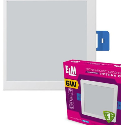 Светильник ELM Tetra V - 6 6500К (26-0061) Винница - изображение 3