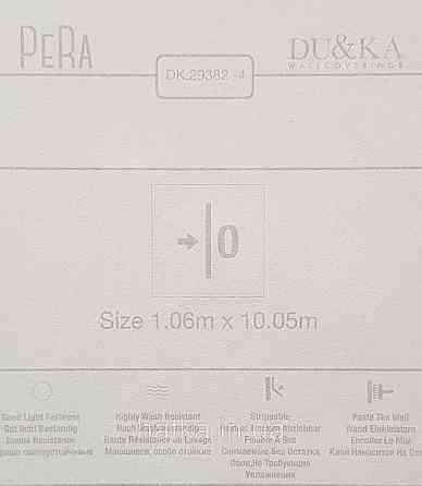 Шпалери вінілові на флізеліні Pera метрові під штукатурку структурні оксамит сірі білі срібло Київ